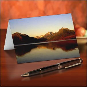 Note Cards - "Lake McDonald"- by Eric Thorsen Note Cards - "Lake McDonald"- by Eric Thorsen