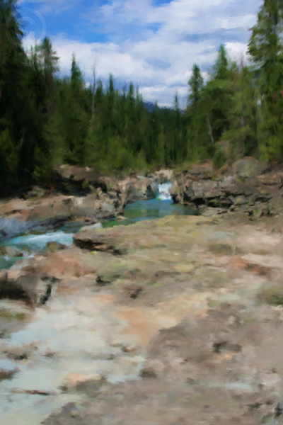 McDonald Creek Glacier National Park #3
