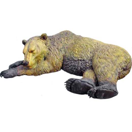 Sleeping Grizzly - Life Size