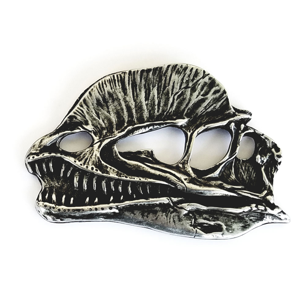 Dilophosaurus Skull Magnet