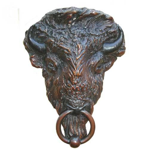 Bison Door Knocker