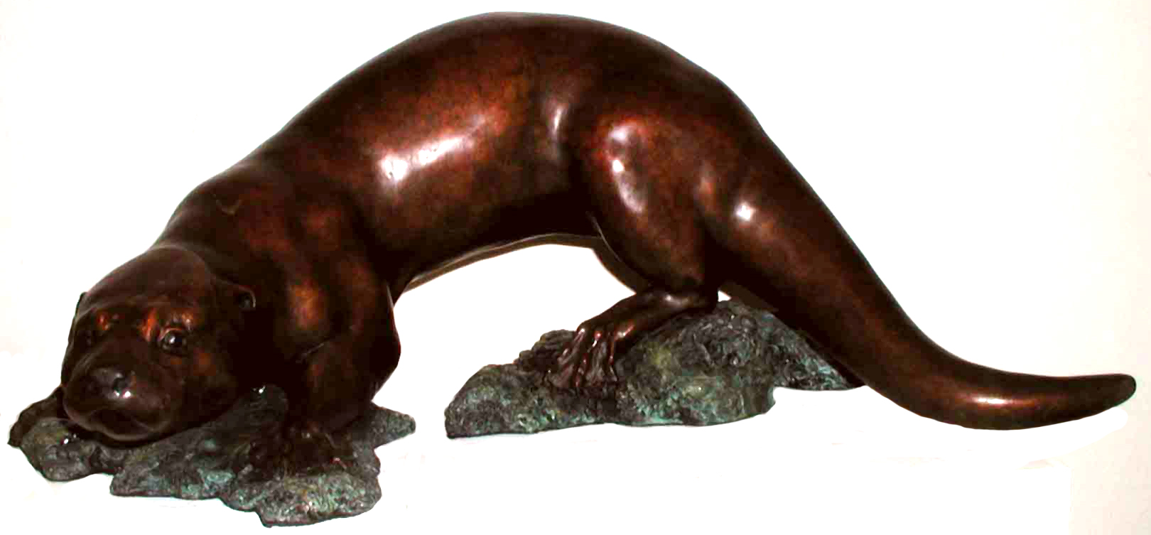 Scampering River Otter