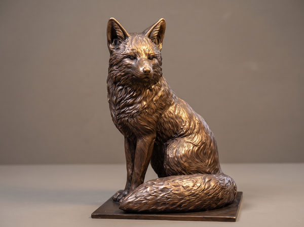 Red Fox Sculpture - Image 2